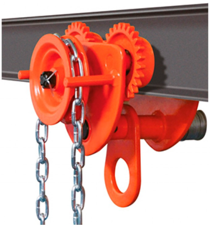 Тележка для тали 20 т 3 м