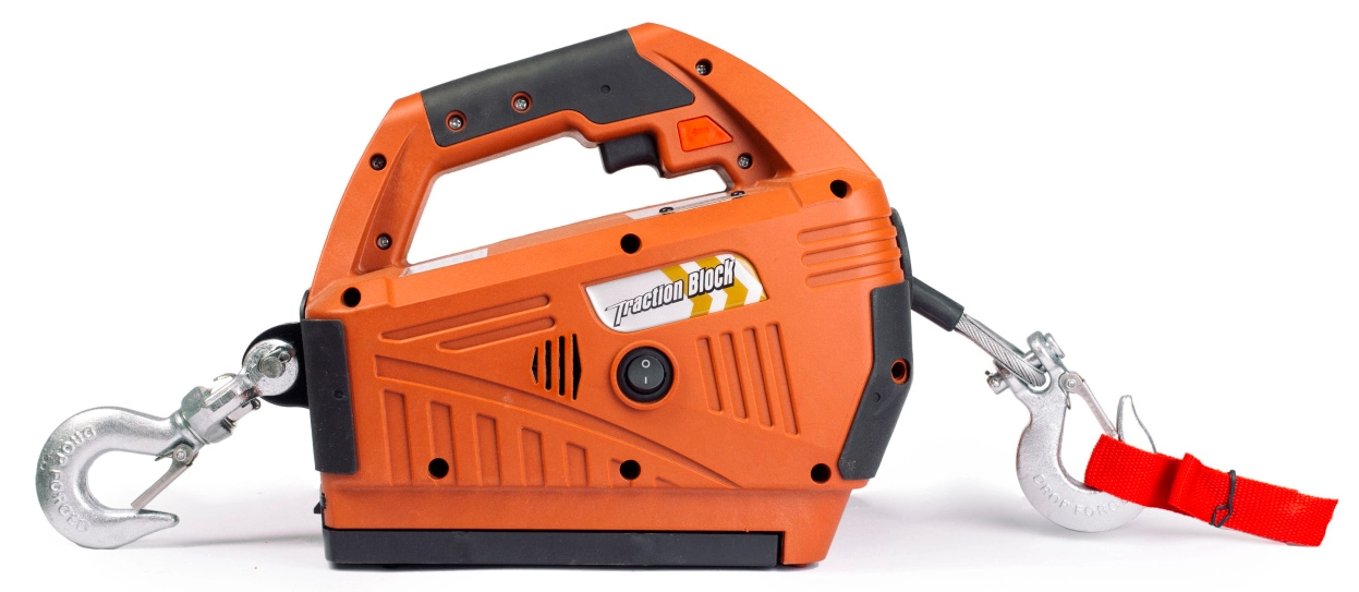 Лебедка электрическая переносная SQ-450 4,6м 24В