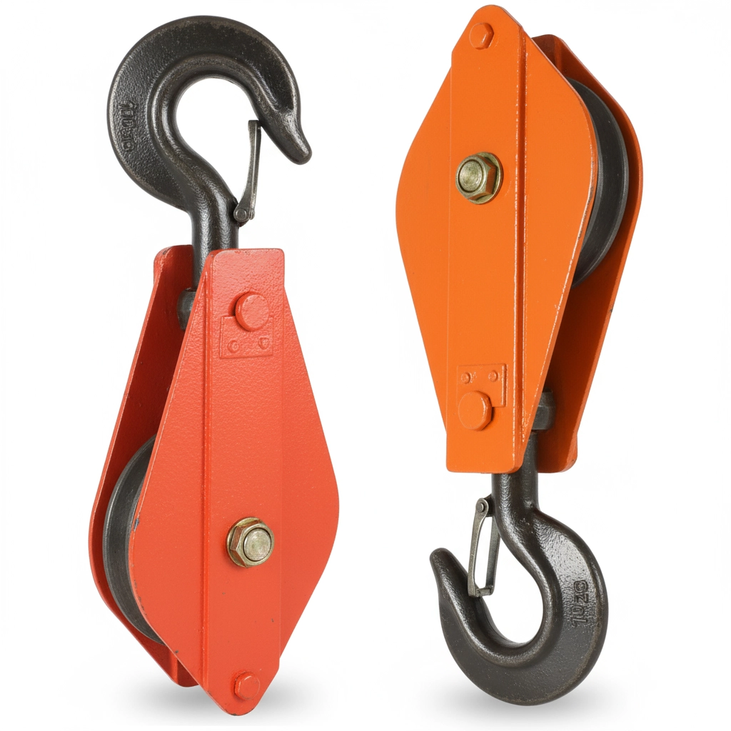 Блок монтажный однорольный с крюком 20 т 1 ролик