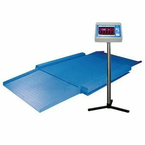 Весы платформенные С ПАНДУСОМ 1200x1200 мм 3000 кг + поверка