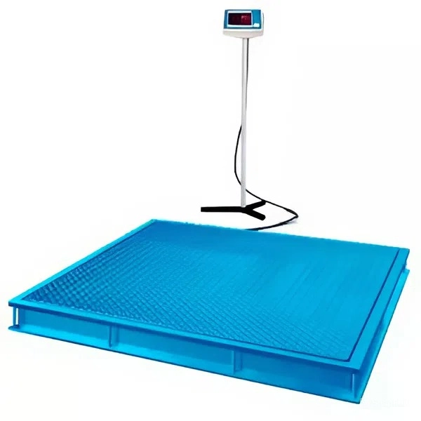 Весы платформенные ВРЕЗНЫЕ 1000x800 мм 600 кг + поверка