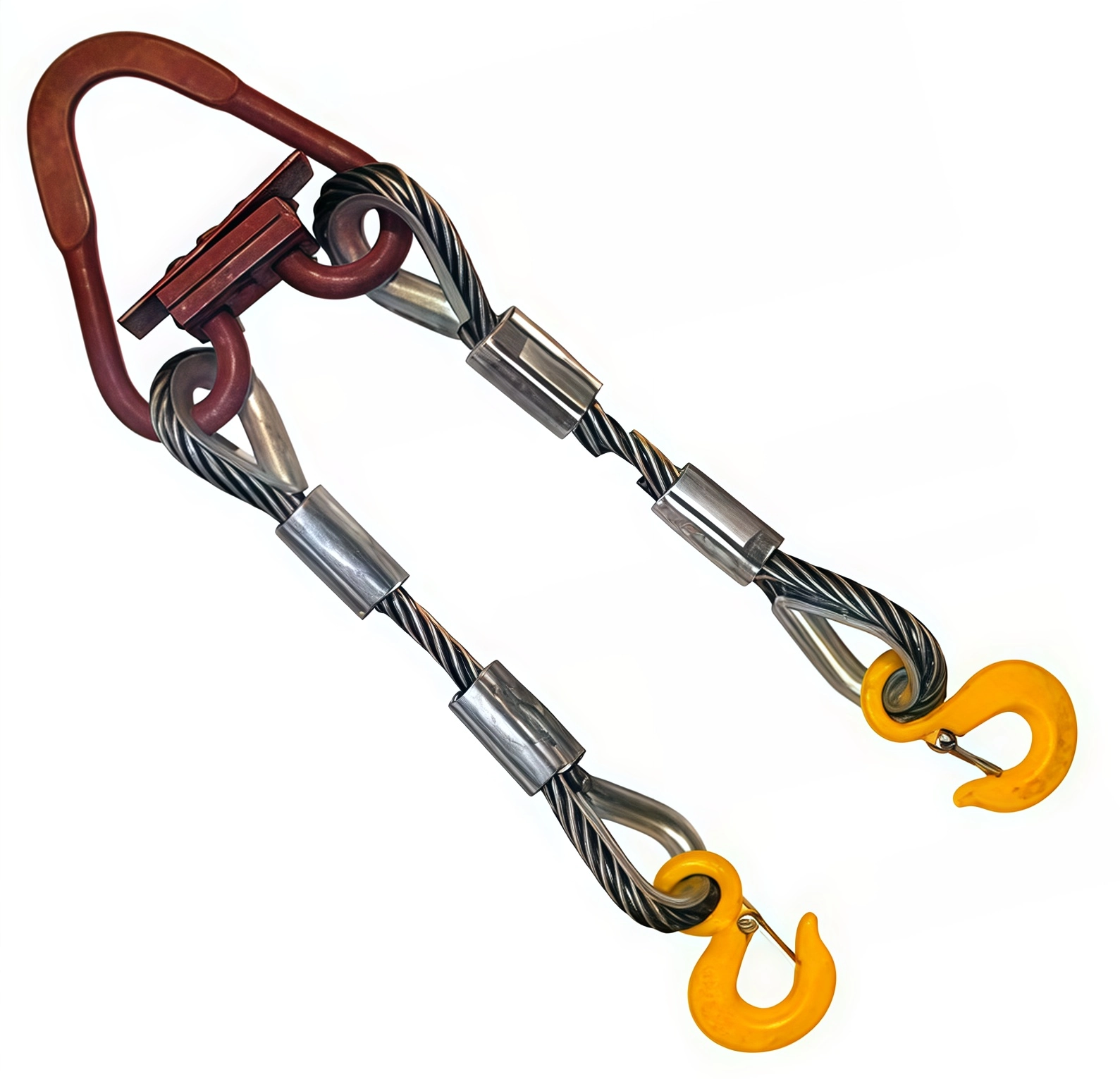 Строп канатный двухветвевой 2СК-2т 1м (опрессовка)